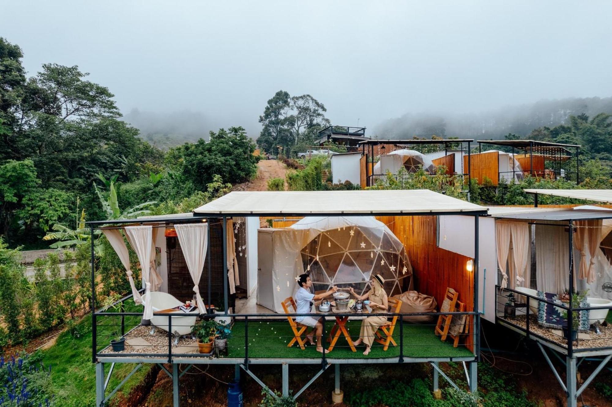 Phu Morinn Camping ม่อนแจ่ม Mon Jam Экстерьер фото